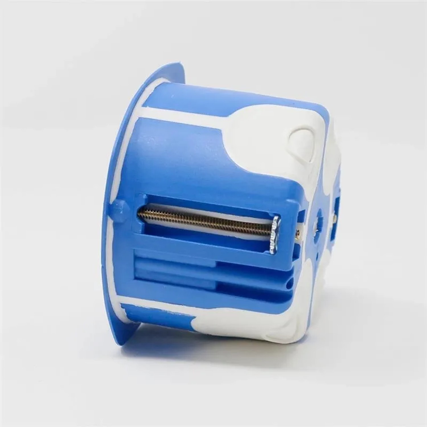 world-trading-net Einzel Hohlwanddose Winddicht Blau 68mm HW Dose_3