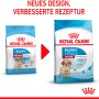 Royal Canin Medium Puppy Trockenfutter, 4kg Packung für Welpen mittelgroßer Rassen.