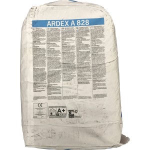 Sack Ardex A828 Wandspachtelmasse, 25 kg, für Ausgleichsarbeiten an Wänden und Decken.