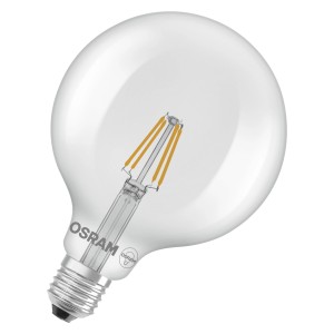 Osram LED-Leuchtmittel E27 Globeform 3,4 W 470 lm Klar 16,8 cm x 12,5 cm