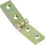Gelb verzinktes, schmales Tischband (80x20mm) für bewegliche Verbindungen, Scharnier.
