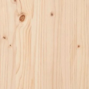 Detailaufnahme: Massives Kiefernholz für vidaXL Konsolentisch, natürliche Maserung sichtbar.