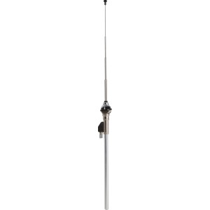 OBI Teleskopantenne in Chromoptik, ausziehbar bis 90 cm, für Kotflügelmontage.