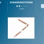 Montagegrafik für Buchen-Massivholz Handlauf. Zeigt die detaillierte Eckverbindung zweier Segmente.