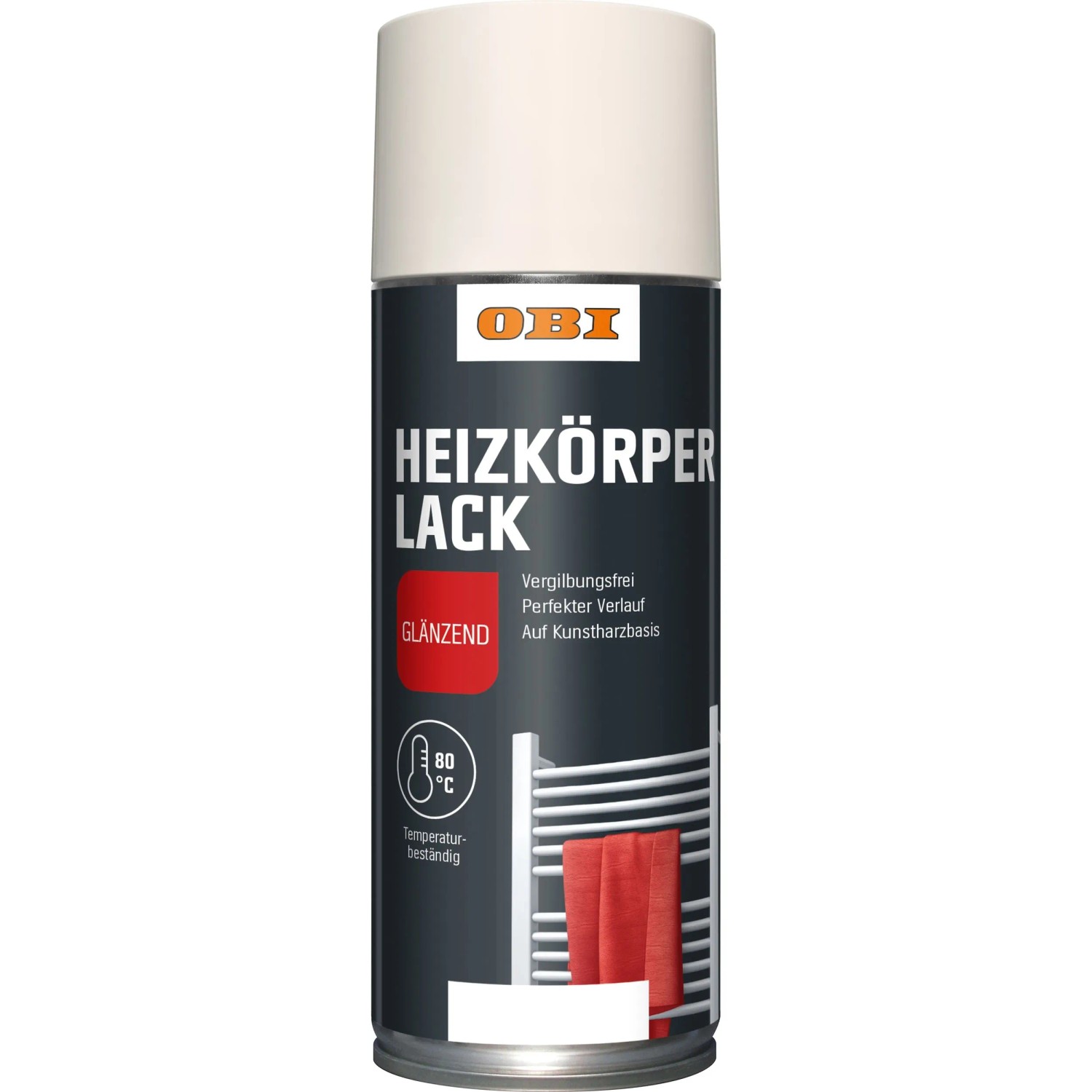 OBI Heizkörper Lack Spray Weiß seidenglänzend 400 ml