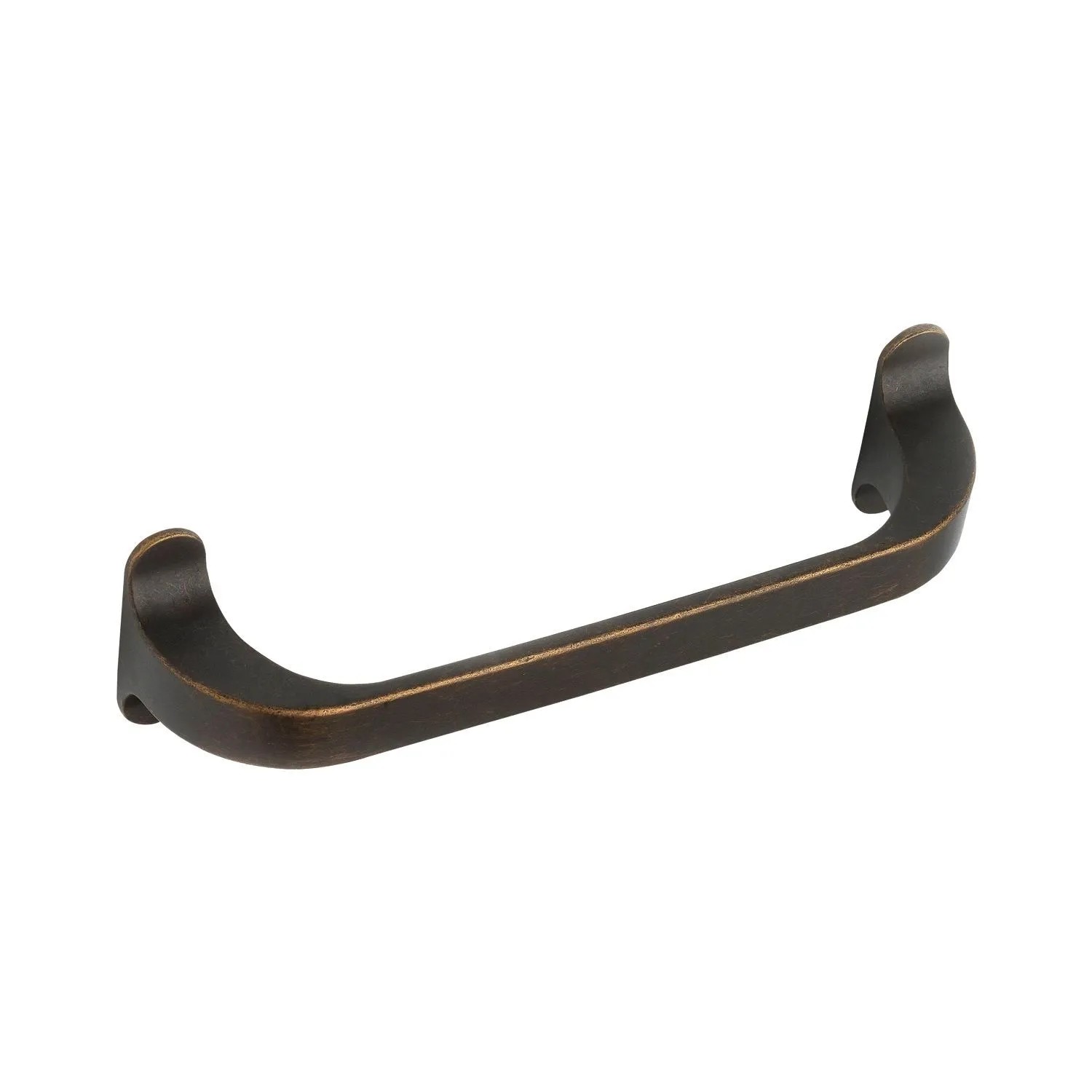 Furnipart Möbelgriff Locker La 128 mm Breite 140 mm Zinkdruckguss Antik Braun