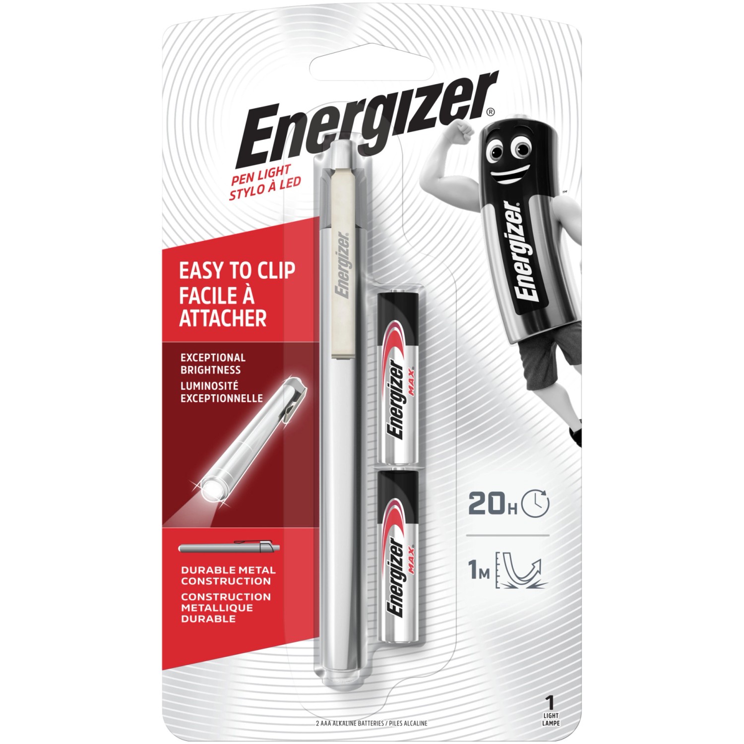 Energizer Speziallampe Metal Penlight 2xAAA inkl.