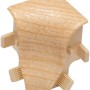 OBI Innenecke Ahorn, 2er-Set für Laminat & Parkett Sockelleisten.