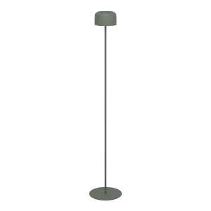 Grüne EGLO Solar LED Stehleuchte ROCCANOVA-L mit Touchdimmer, ideal für Garten & Terrasse.