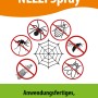 Insect-Out Nezzi-Spray 500ml: Spray zur Insektenabwehr ohne Insektizide, mit Spinnennetz-Symbolen.