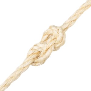vidaXL Seil 100% Sisal 6 mm 50 m 155013