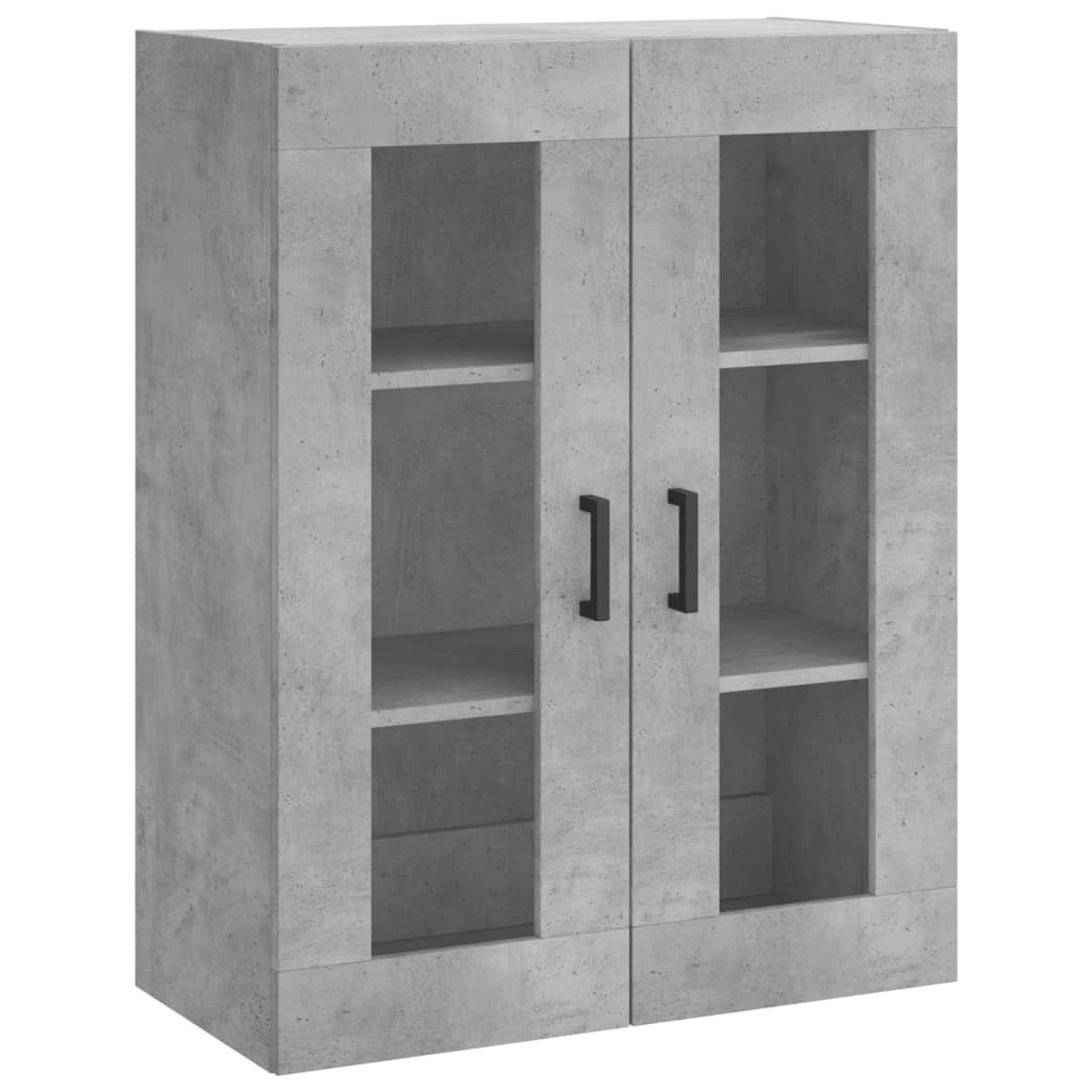 vidaXL Wandschrank Betongrau 69,5x34x90 cm 828480 günstig online kaufen