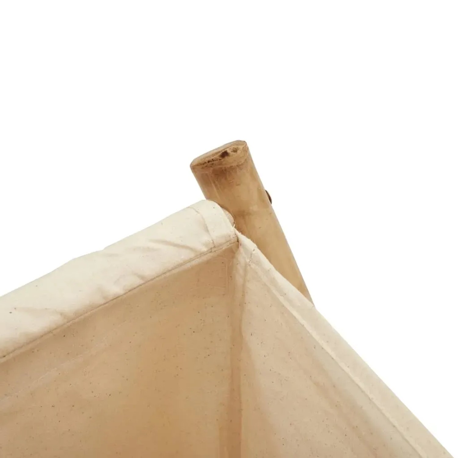 vidaXL Wäschekorb Cremeweiß 41,5x36x63,5 cm Bambus 368034_8