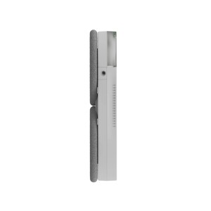 Technaxx Fenster Roboter Slim LX-083, weiß, schlank, mit grauen Reinigungspads. Automatischer Fenstersauger.