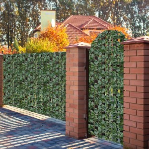 Costway Künstliche Efeu Garten Sichtschutz Grün 150 x 300 cm