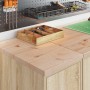 vidaXL Garagen-Aufbewahrungsschrank Sonoma-Eiche Massivholz Kiefer 860555_4