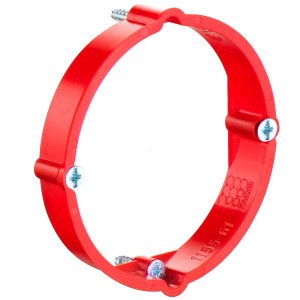 Roter Kaiser Putzausgleichsring, Ø 60 mm, für Schalterdosen-Zubehör zum Ausgleich zu tiefer Dosen.