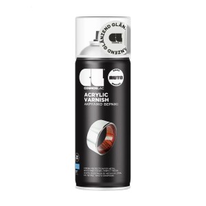 COSMOS LAC Klarlack Spray Glänzend Transparent & Wasserfest  400 ml  Acryllack Acryl Lack Sprühlack  Lackspray für Kunststoff Metall Holz uvm