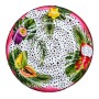Bestway Badeinsel Fruits of Paradise, Ø 188 cm, mit tropischem Frucht-Design für Wasserspaß.