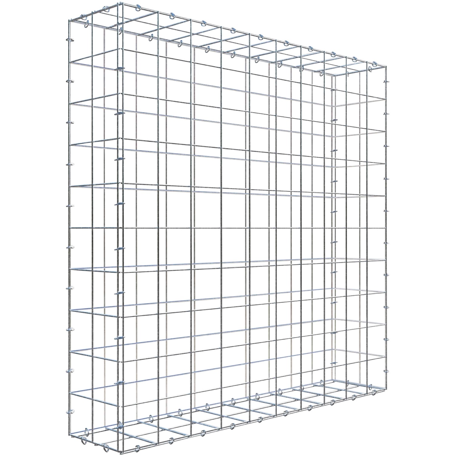 Thumbnail - Gabiona C-Ring-Gabione 100 x 100 x 20 cm Maschenw 10 x 10 cm