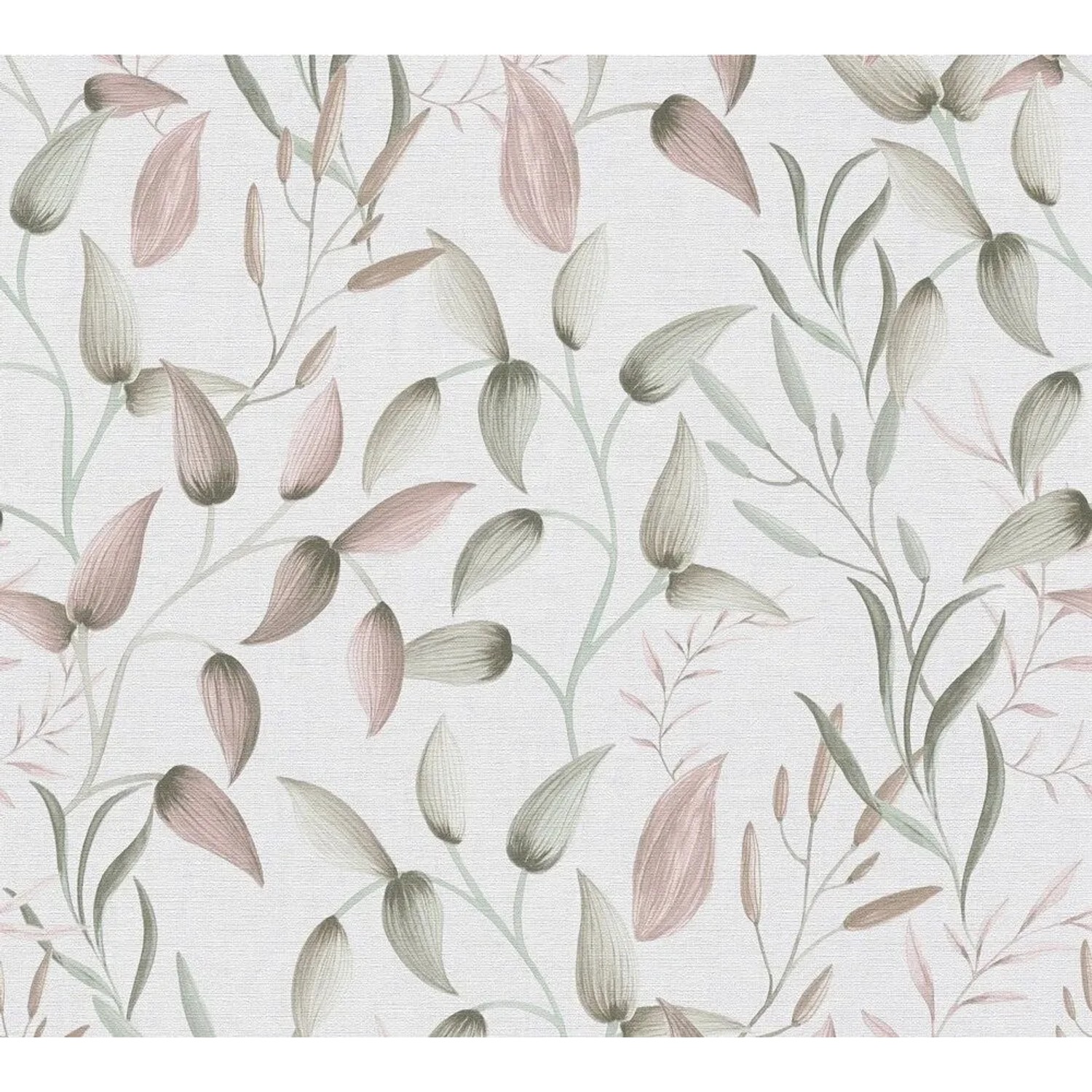 Tadessi Tapete Floral M1-No.11300 Vliestapete in Rosa