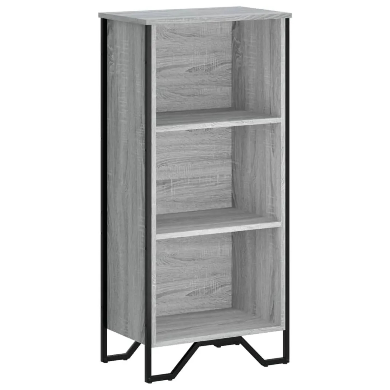 vidaXL Bücherregal Grau Sonoma 50x31x106 cm Holzwerkstoff 848607 günstig online kaufen