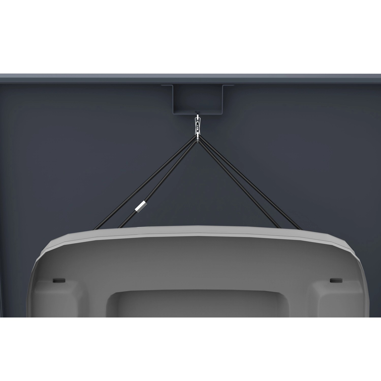 FM-SOLAR Mülltonnenbox anthrazit/Holz für 1 Mülltonne_7