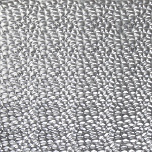 Gehämmertes Strukturblech aus Aluminium, natur, 200x1000x0,5 mm.