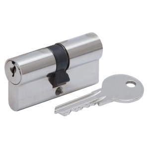 Basi Bau-Zylinder G103, 35/35 mm, Profil-Doppelzylinder mit Schlüssel für Bau- und Nebeneingangstüren.