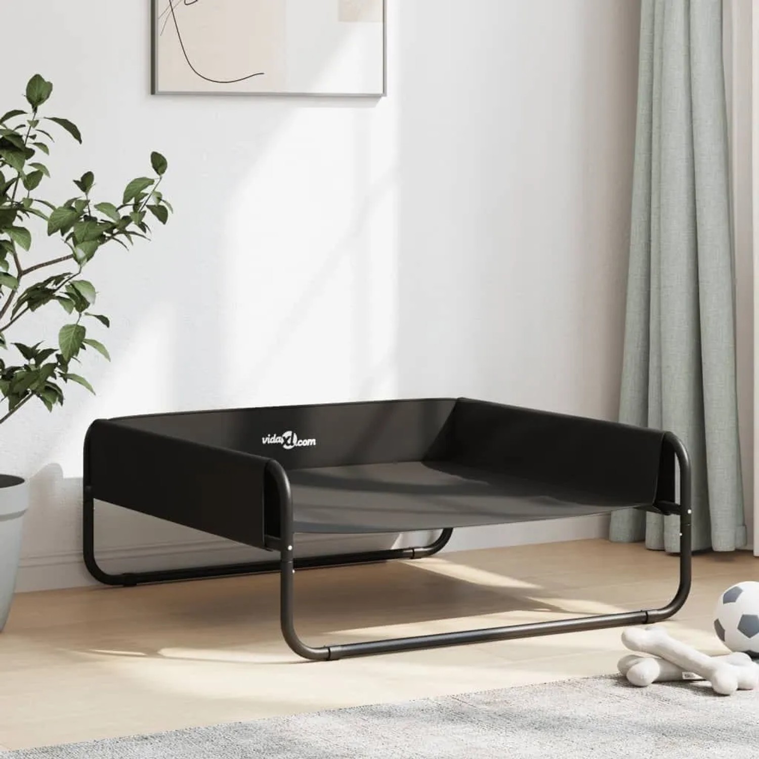vidaXL Hundebett Erhöht Anthrazit Oxford-Gewebe und Stahl 172602_3