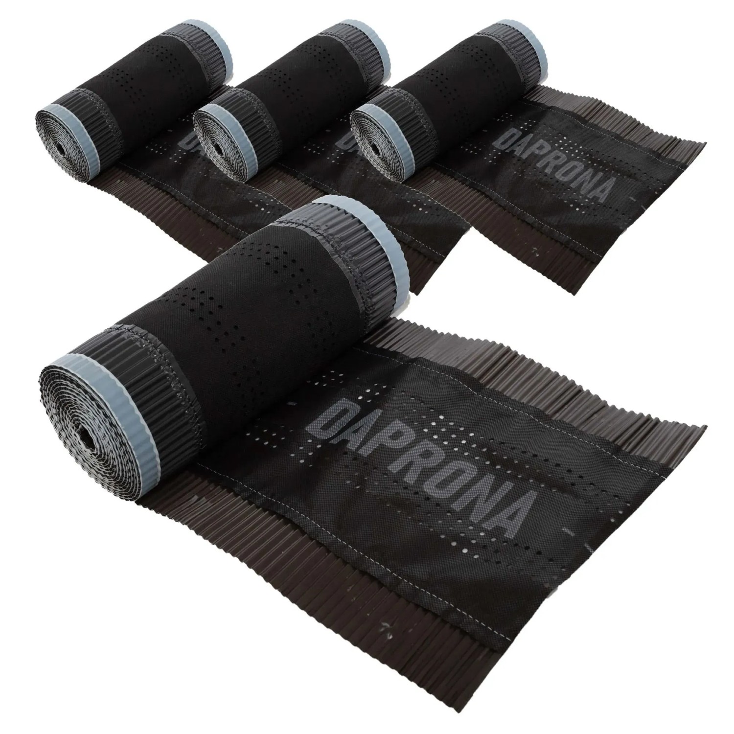 Daprona Firstrolle Alu Super Vent 4x 5m x 320mm Braun Abdichtung Dachfirst