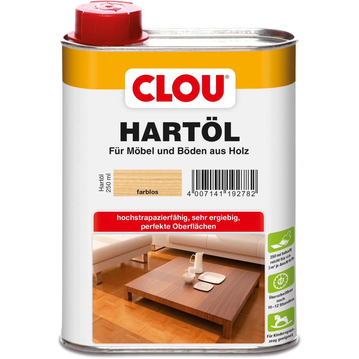 Clou Hartöl Transparent 250 ml