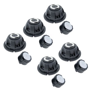 Schulte Unterbaufuß für Duschwannen Centro- & Lineastone 90 mm - 112 mm 5er-Set