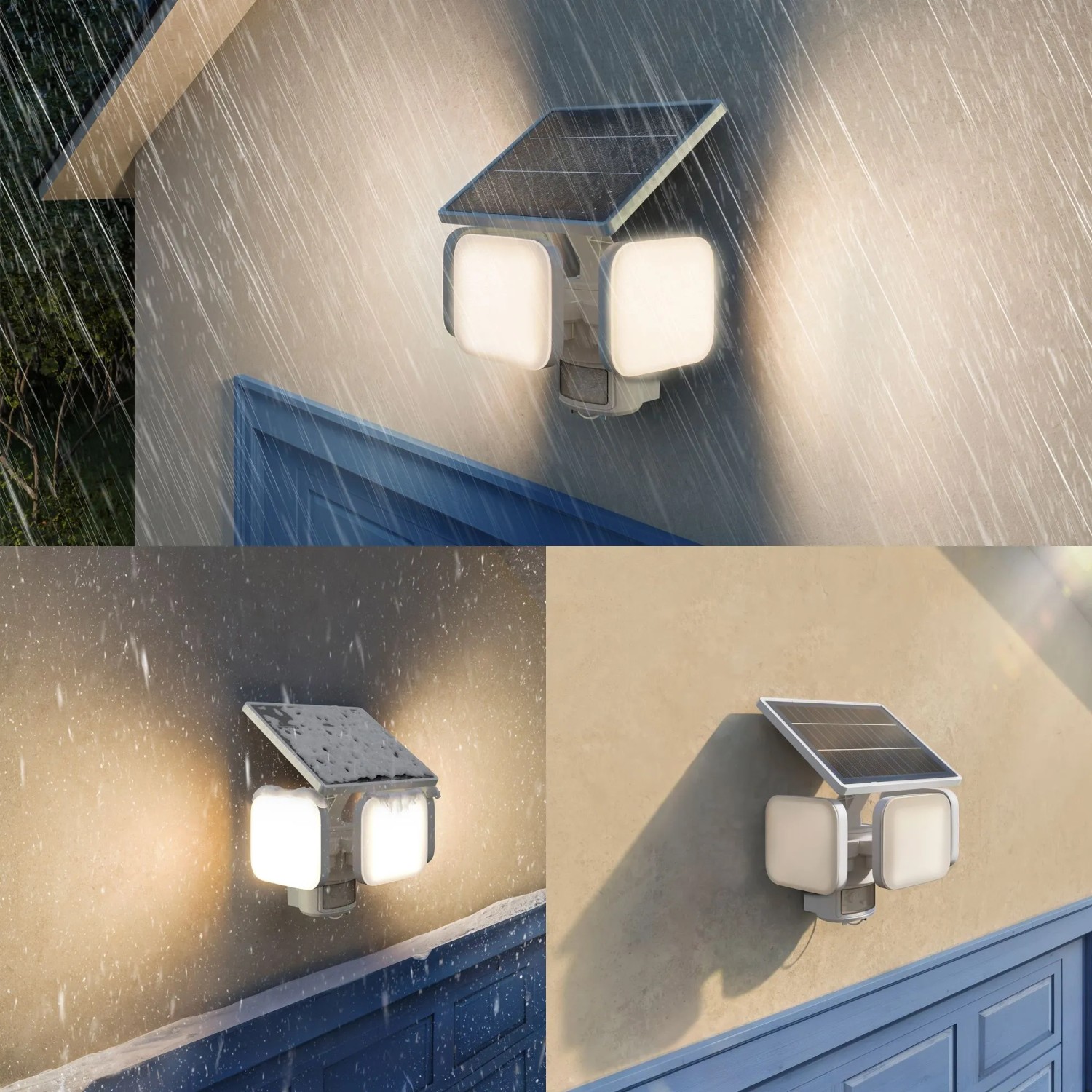 Philips Zyren Solar-LED-Außenstrahler mit Bewegungssensor, wetterfest und ideal für Garten & Einfahrt.