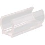 Wagner Klemmgleiter-Set, transparent, 50x18x22mm, 4-tlg. Möbelbein für Stahlrohrmöbel.