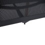 Detailaufnahme: Siena Garden Dining Sessel Move Catania, verstellbare Rückenlehne, schwarz-braun.