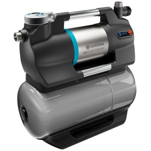 Gardena Hauswasserwerk 6300 SilentComfort mit LC-Display und Bluetooth Funktion.