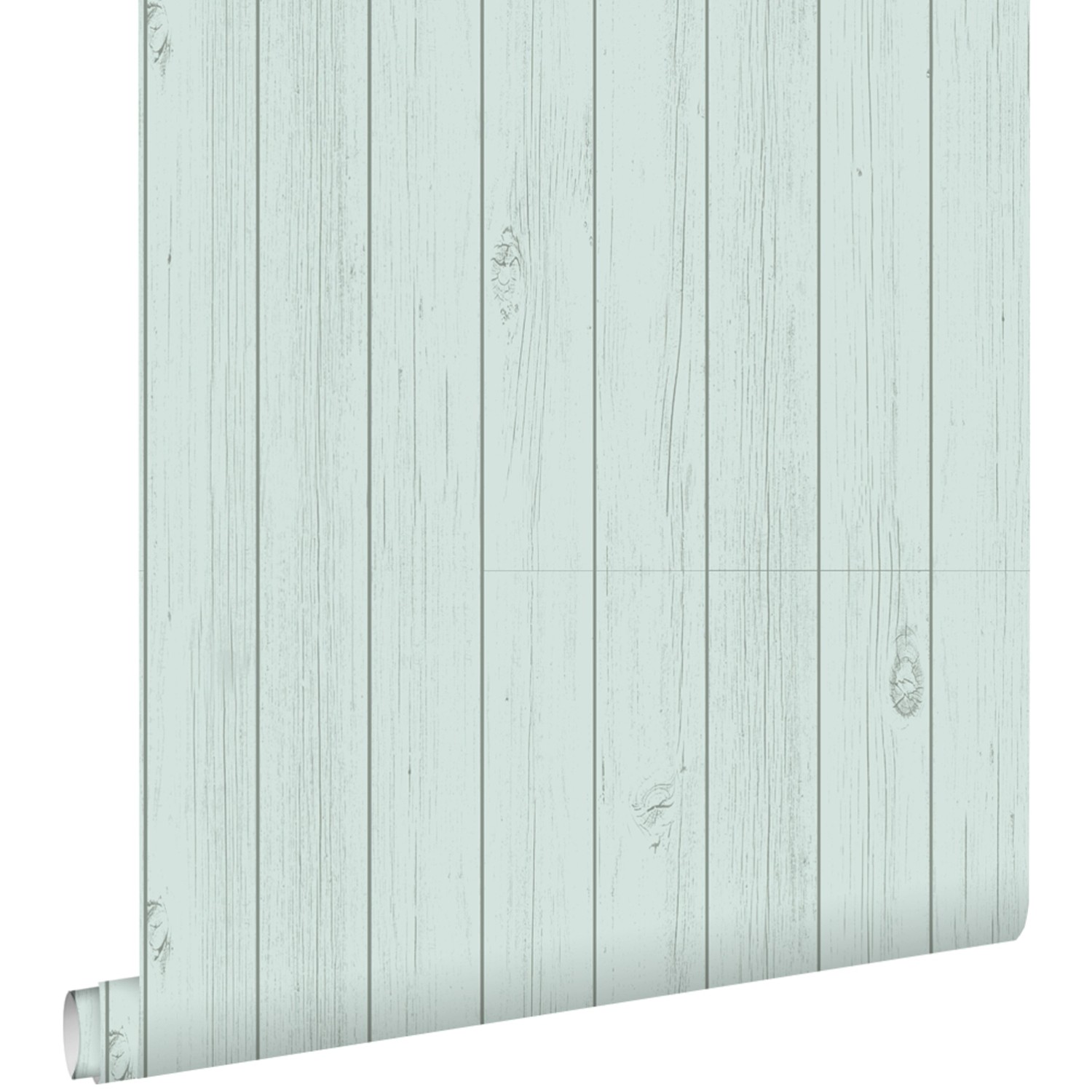 ESTAhome Tapete Holz-Optik Pastell Mintgrün 53 cm x 10.05 m günstig online kaufen