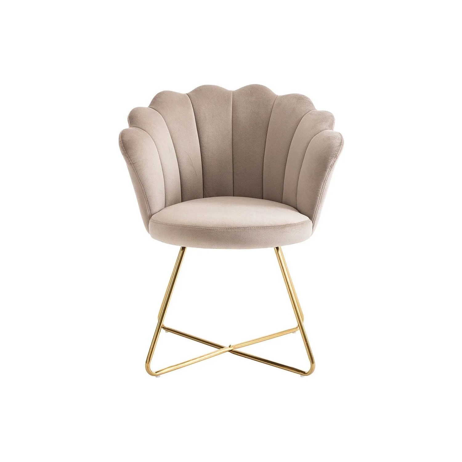 Vente-unique Stuhl Fiori Beige 69 cm