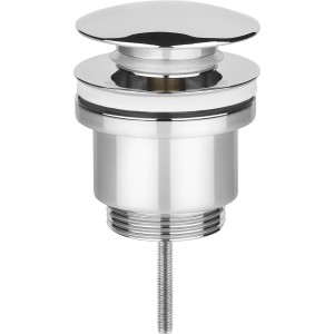 baliv Push-Ventil PV-3410 Chrom für Waschbecken mit Pop-up Funktion.