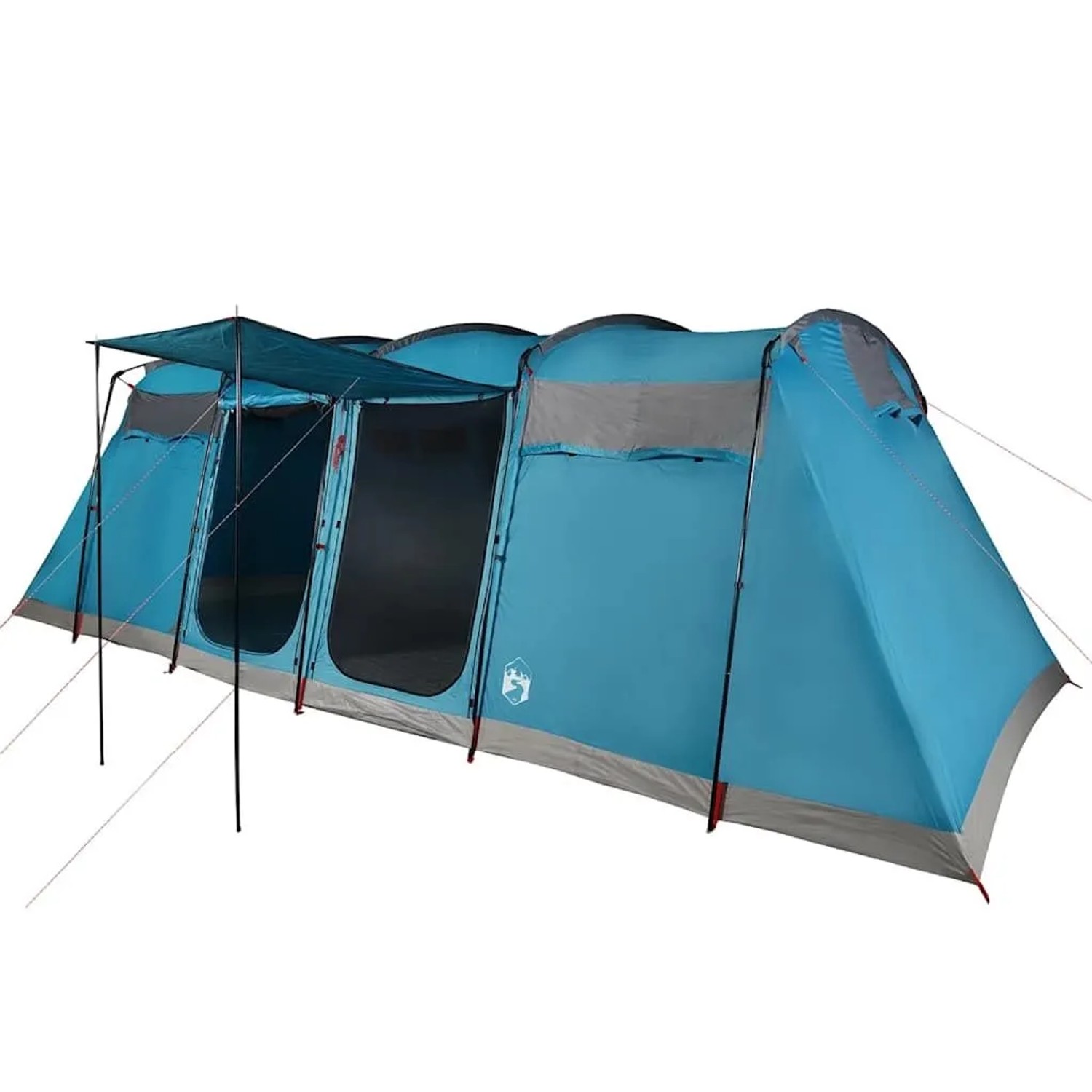 Furnicato Familienzelt Tunnelzelt Blau 698 X 315 X 205 Cm