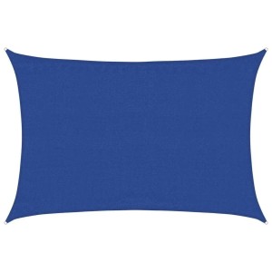 vidaXL Sonnensegel 160 g/m² Rechteckig Blau 3,5x5 m HDPE 311517
