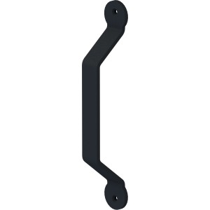 Radex Türgriff Loft, 32x228 mm, Schwarz Matt für Glastüren & Schiebetüren.