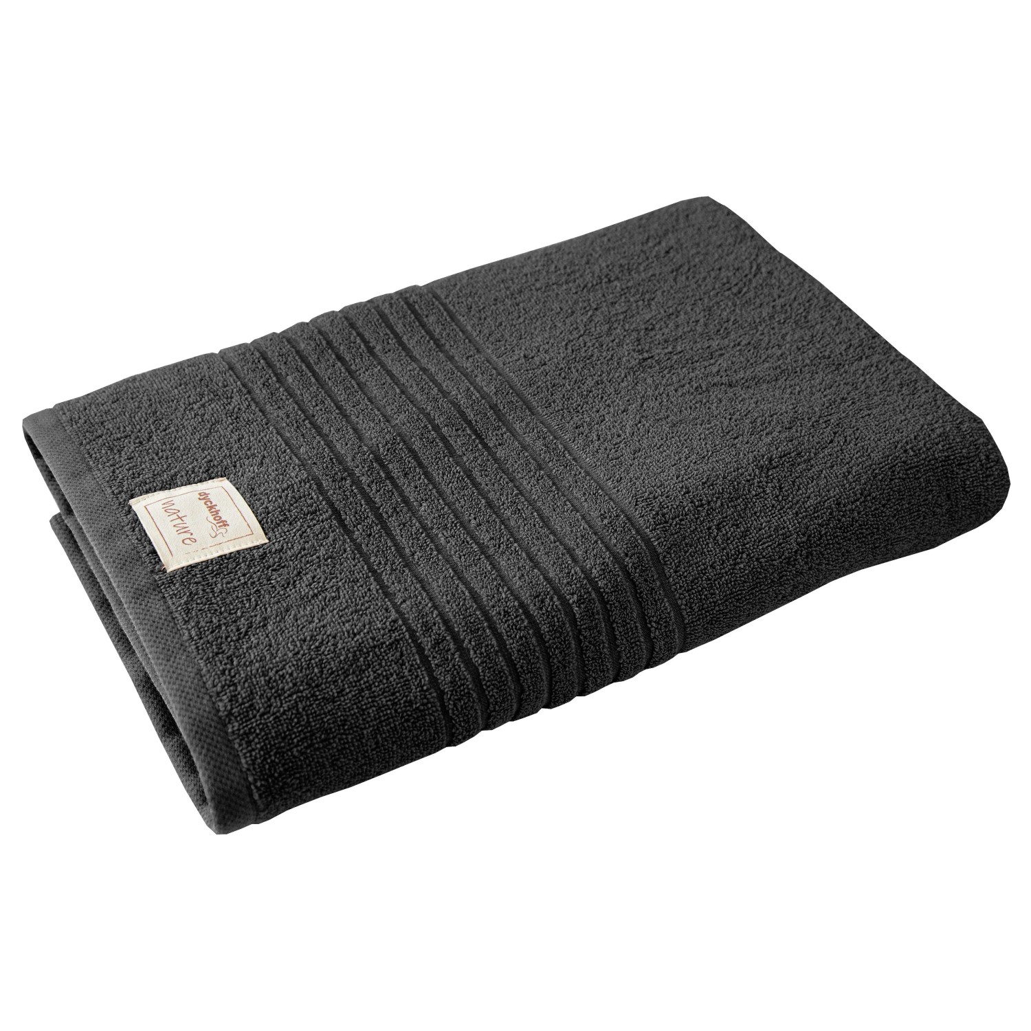 Dyckhoff Duschtuch Nature Anthrazit 70 x 140 cm