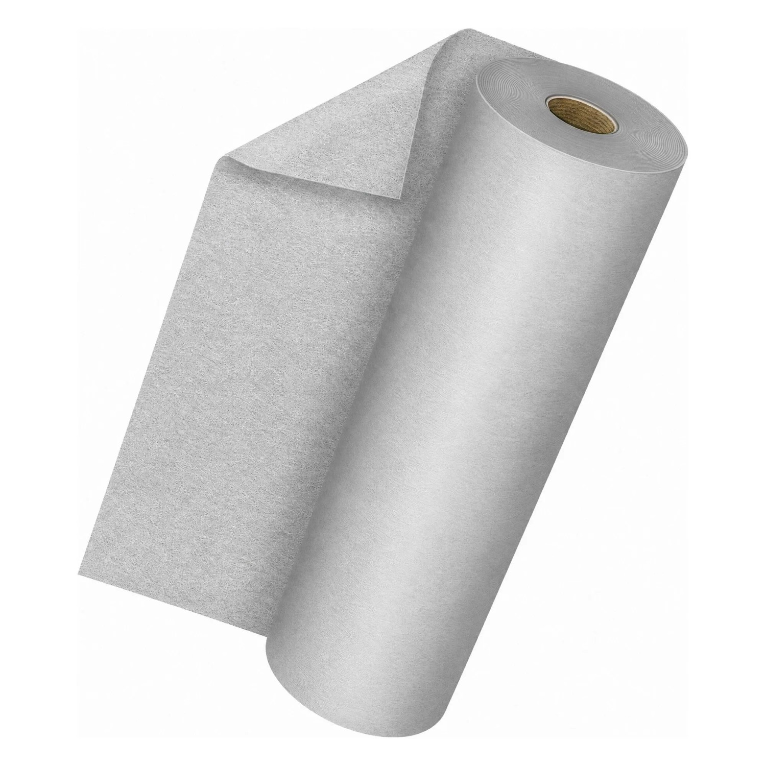 KESSER Vlies Tischläufer Wasserabweisend Abwaschbar 30 cm x 25 m Grau