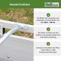 3 Alu Planenbügel für Autoanhänger, verstellbar von 1065-1480 mm, zur Planenstütze.