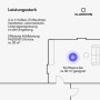 Grundriss: Klarstein AireLux Klimaanlage mit 14000 BTU für Räume bis 30 m².
