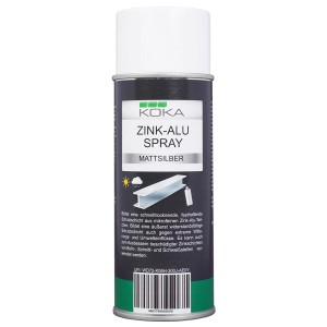 KOKA Zink-Alu Spray 400ml Silber Matt