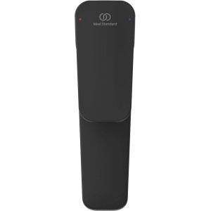 Ideal Standard Ceraplan Waschtischarmatur, H90, ohne Ablaufgarnitur, Schwarz Matt.