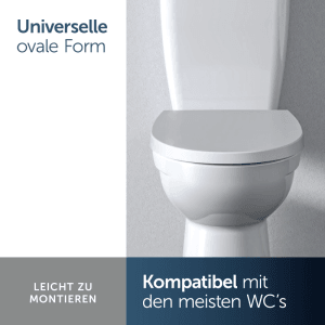 Ideal Standard Antibakterieller WC-Sitz mit Absenkautomatik Wrapover Design